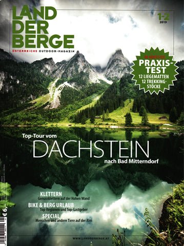 Land der Berge-Ausgabe 1-2-2019-cover-Biopod DownWool Nature