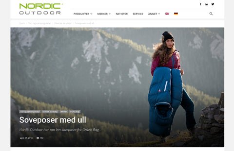 Nordic Outdoor-gruezi bag-Schlafsack-DownWool-Beitrag 2018