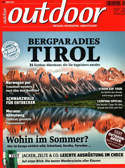 Magazin Outdoor-Cover-Ausgabe 06Juni 2019