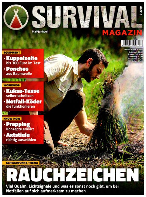 Survival Magazin Cover-2/2019- Biopod Wolle Plus