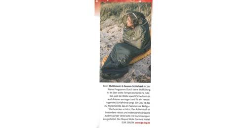 Der Survival im 4x4 Magazin