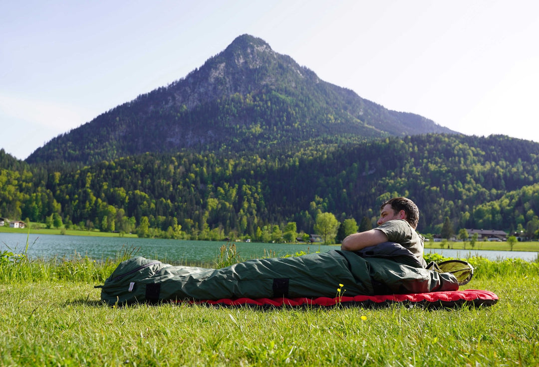 Grüezi bag woolmat schlaffen im Natur