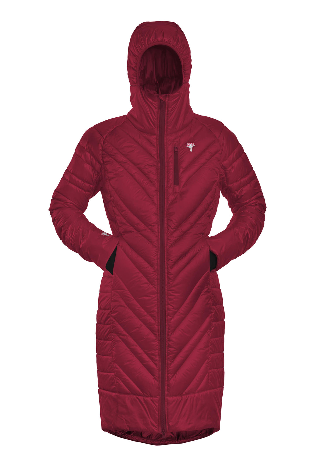 Faithful DownWool Coat W | Cherry
