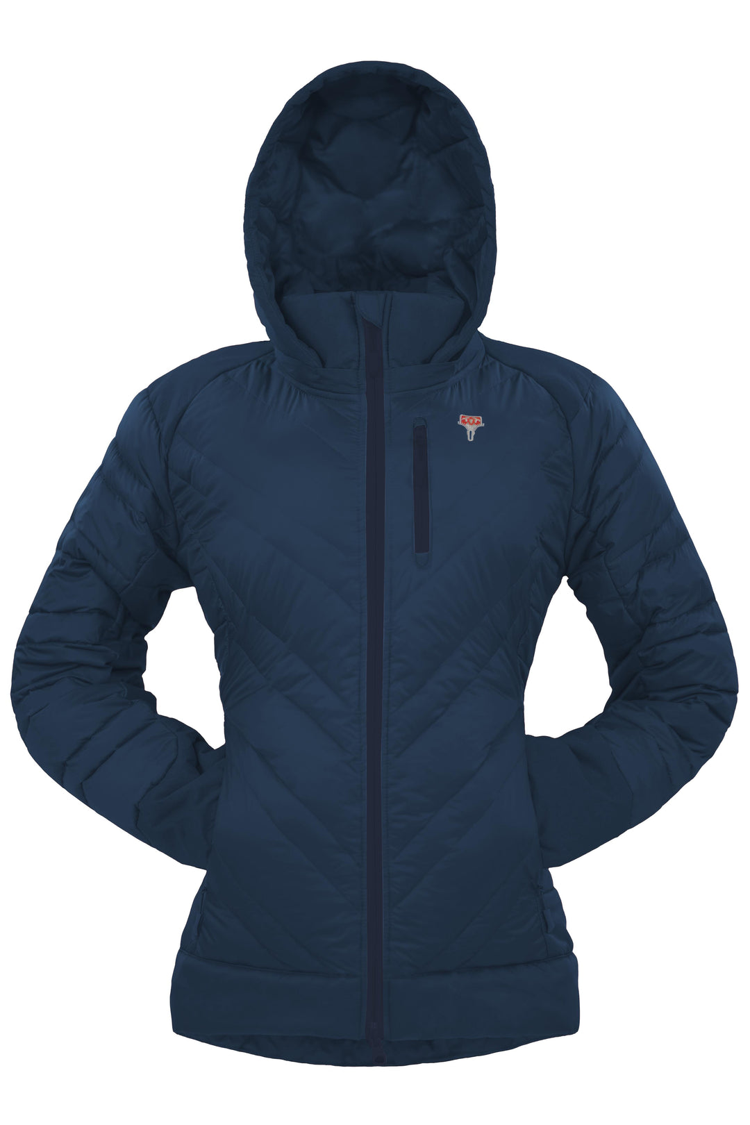 Lightful DownWool Jacke blau