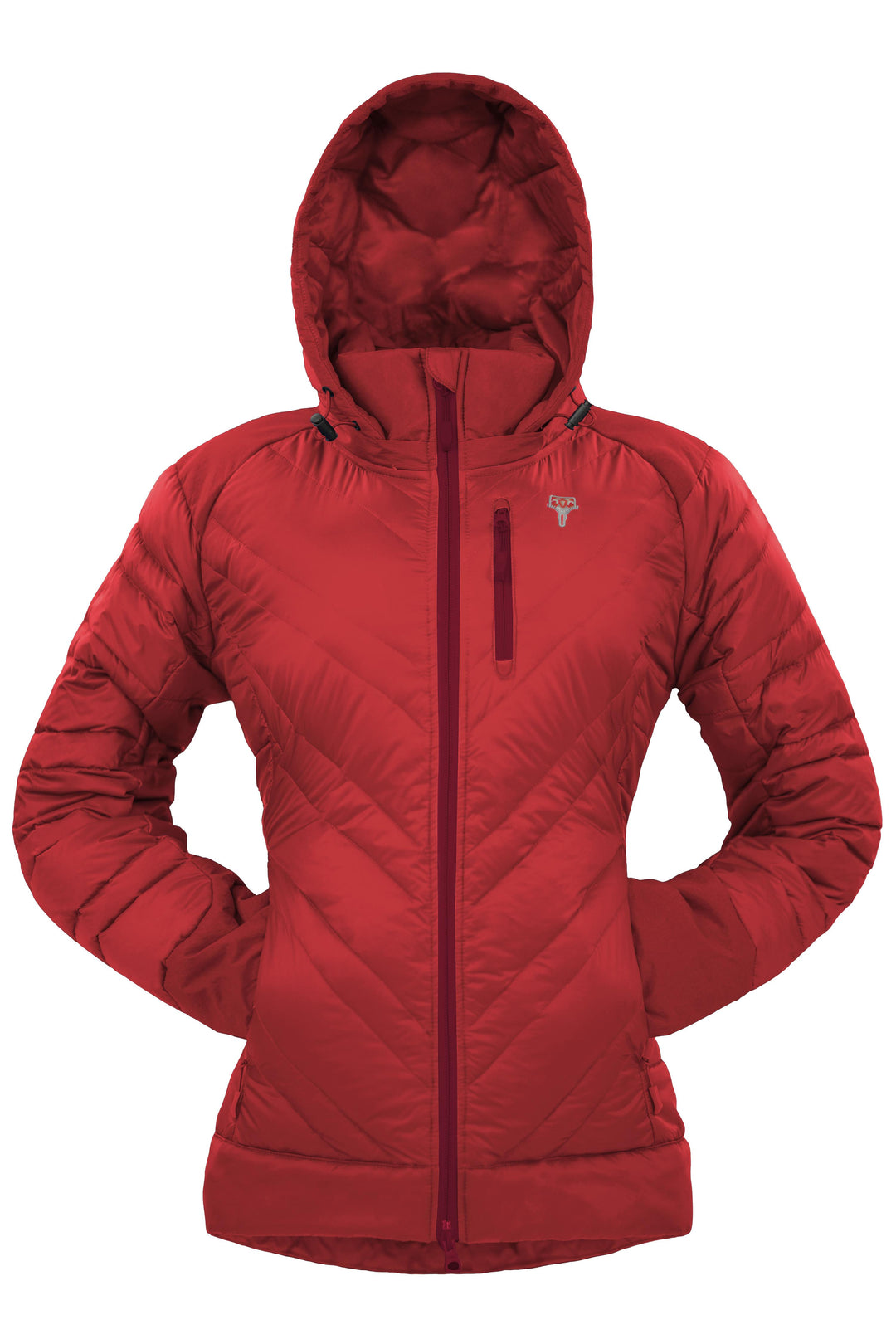 Lightful DownWool Jacke rot