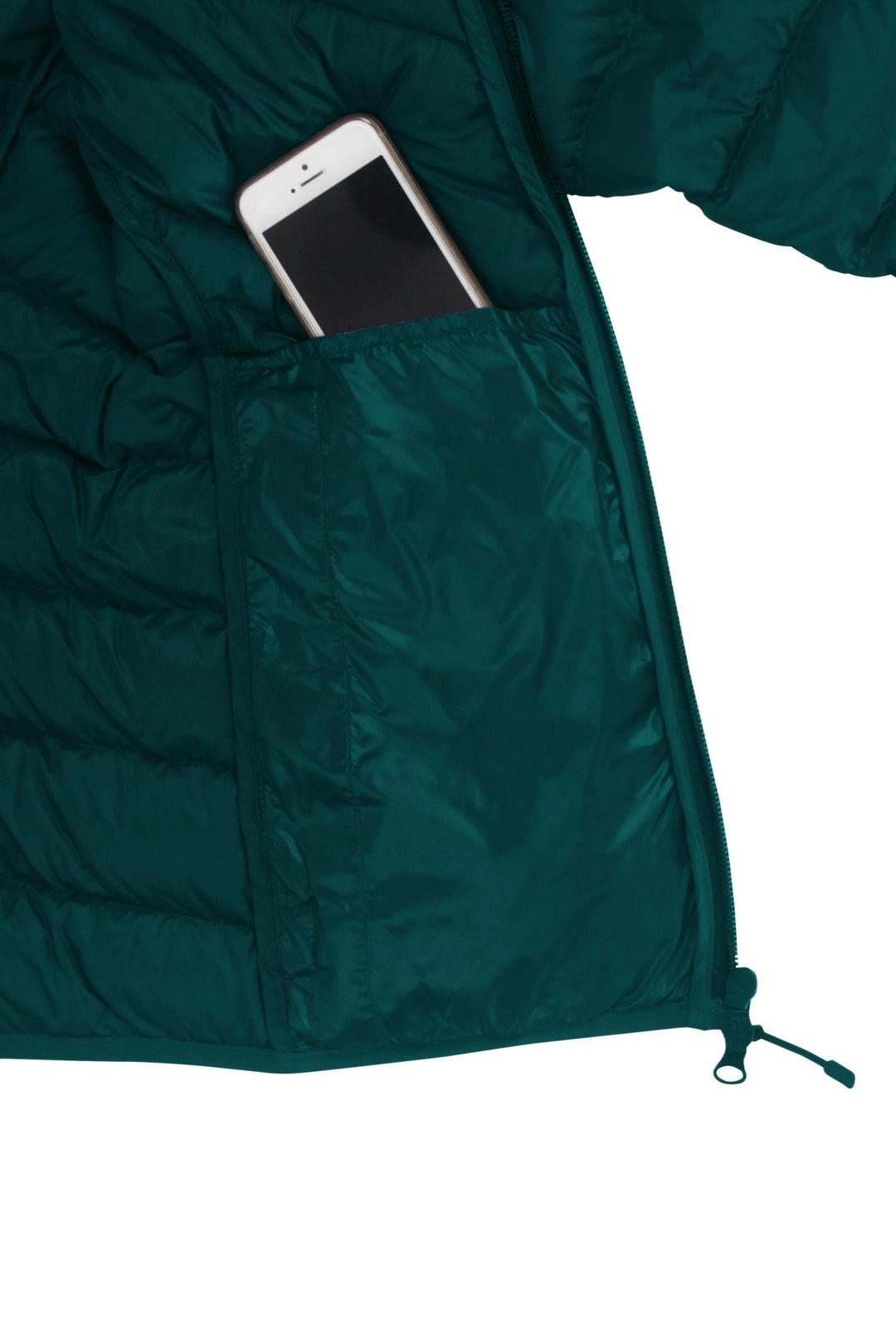 THE SENSEFUL DOWNWOOL JACKET M | OCEAN GREEN