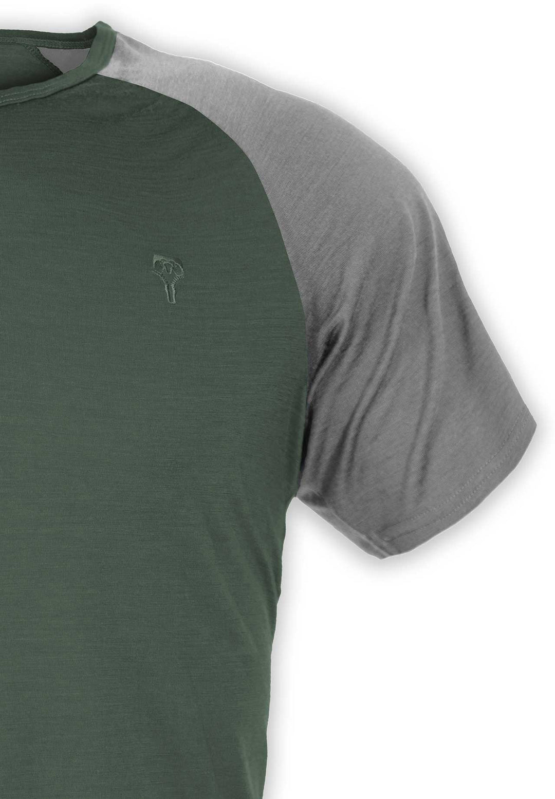 Woodwool Shirt Mr Kirk Grün / Grau