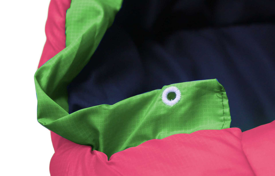 Pink traveller schalfsack