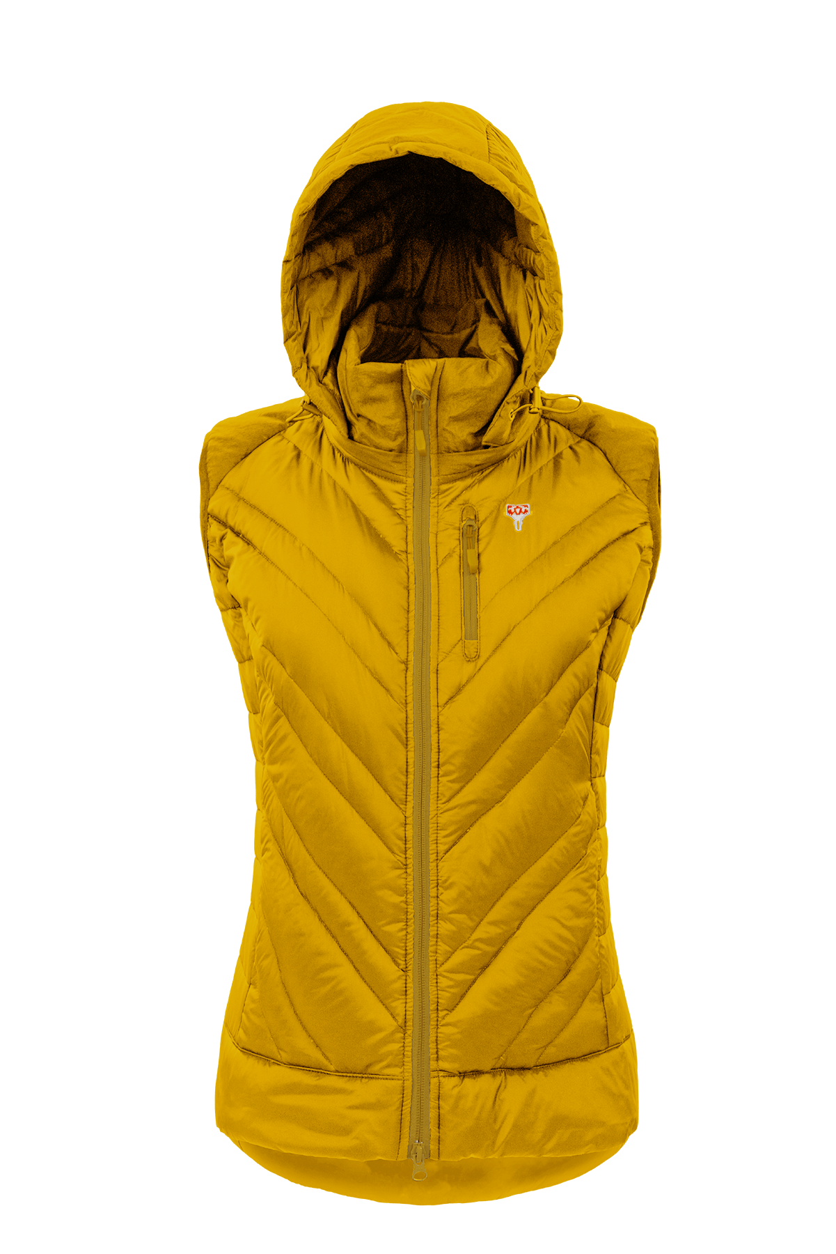 The Lightful DownWool Vest W PINEAPPLE Gruezi bag