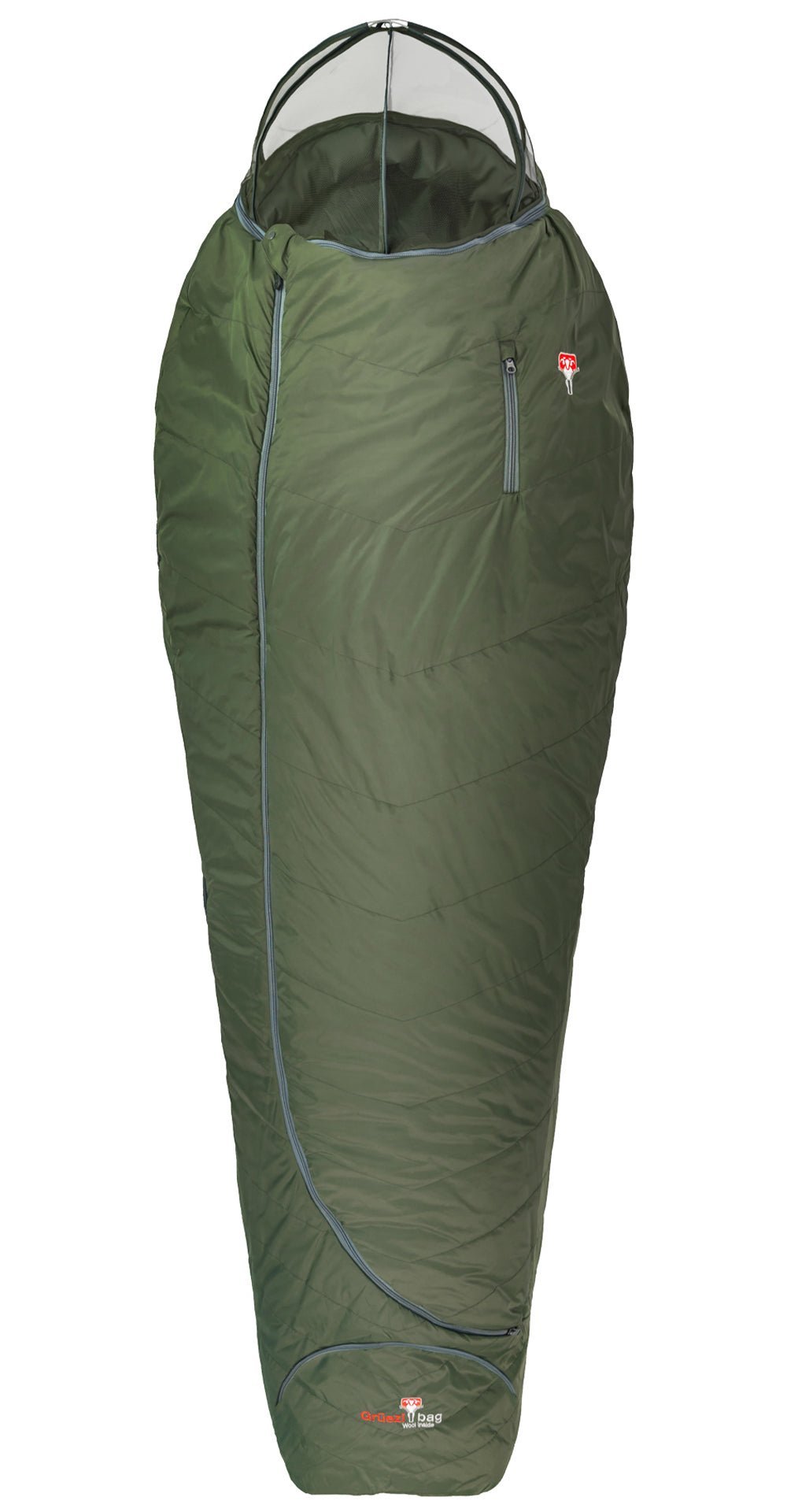 Sac de couchage de glace de survie en laine Biopod