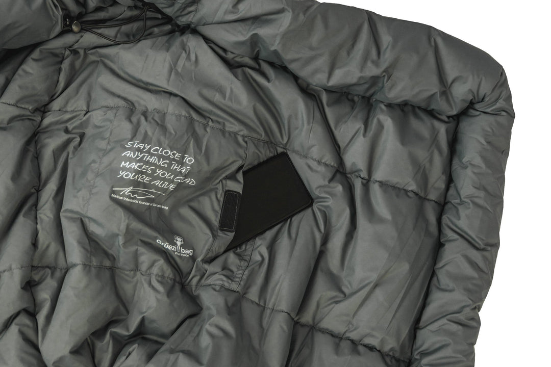 Grüezi bag Survival Mumienschlafsack in XXL