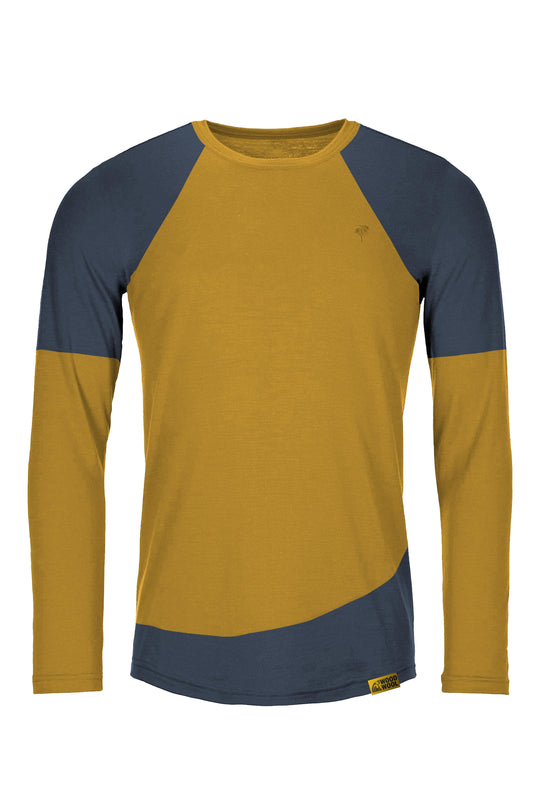 WoodWool Longsleeve Mr. Picard | Daisy Daze Yellow