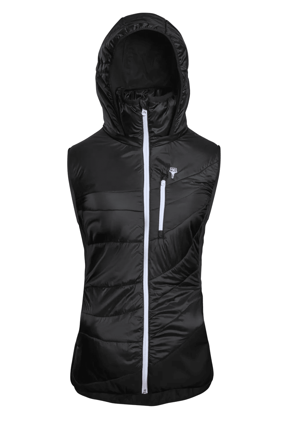 Refreshful SilkWool Vest Damen in Black
