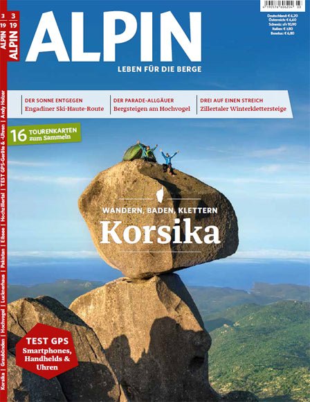 Zeitschrift 'ALPIN' stellt - Messe Neuheit vor!