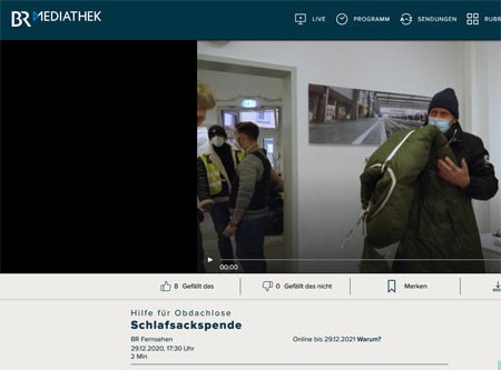 'BR Fernsehen' publie une vidéo - draguer pour une bonne cause !