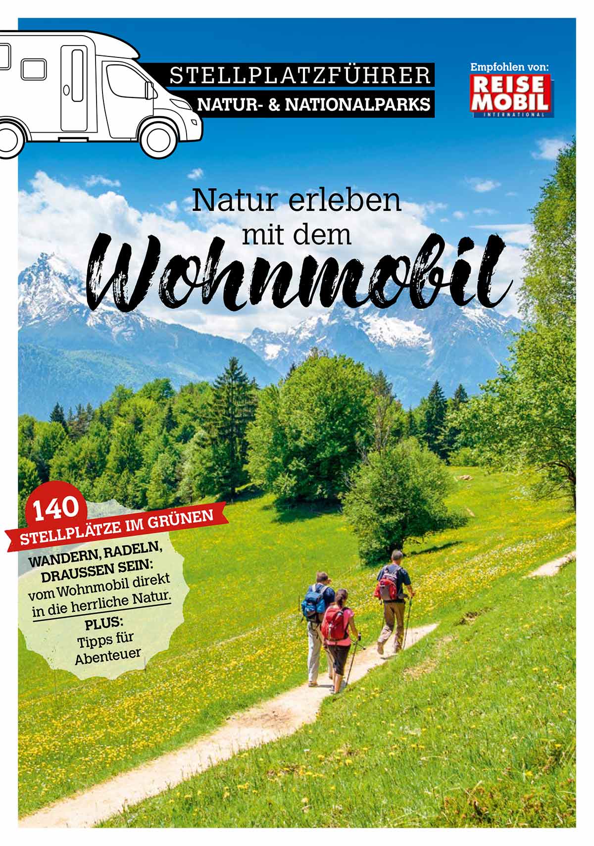Mit dem Wohnmobiel ins Grüne