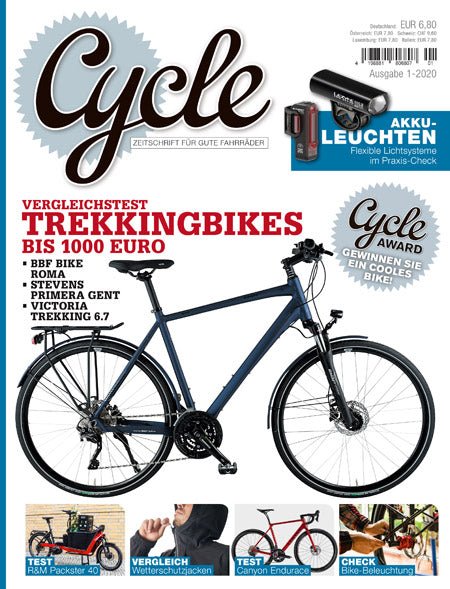 Warm feet thanks to Grüezi bag - trade journal 'Cycle' reports!