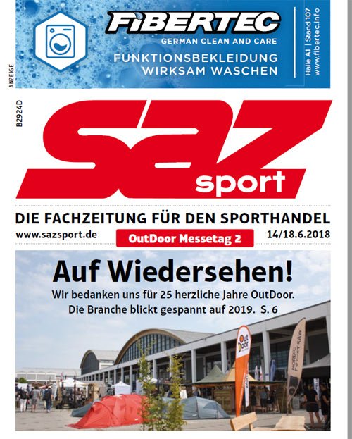 Top Marke Grüezi bag hat ein neues Schlafsackmodell - die Fachzeitschrift SAZsport informiert!