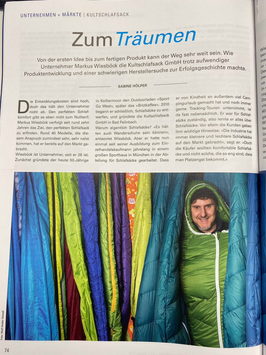 Über Grüezi bag und die Gründung im IHK Magazin