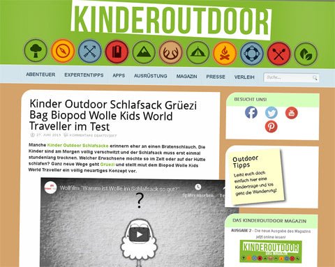 Kinderoutdoor-Cover-Juni 2019-Kinderschlafsack-Gruezi bag