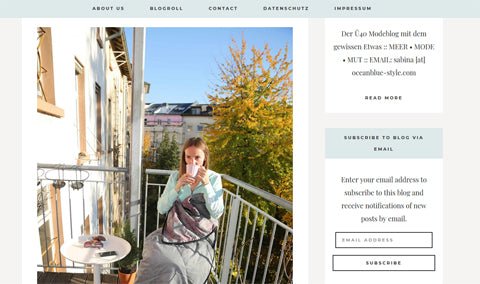 Modebloggerin von Oceanblue Style empfiehlt das Wellhealth Blanket Deluxe
