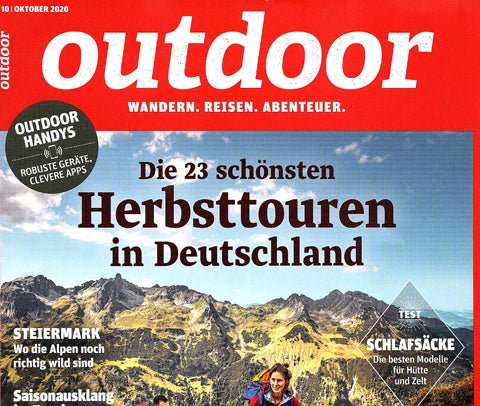 'Outdoor-Magazine' informs - comparison test of hut sleeping bags!
