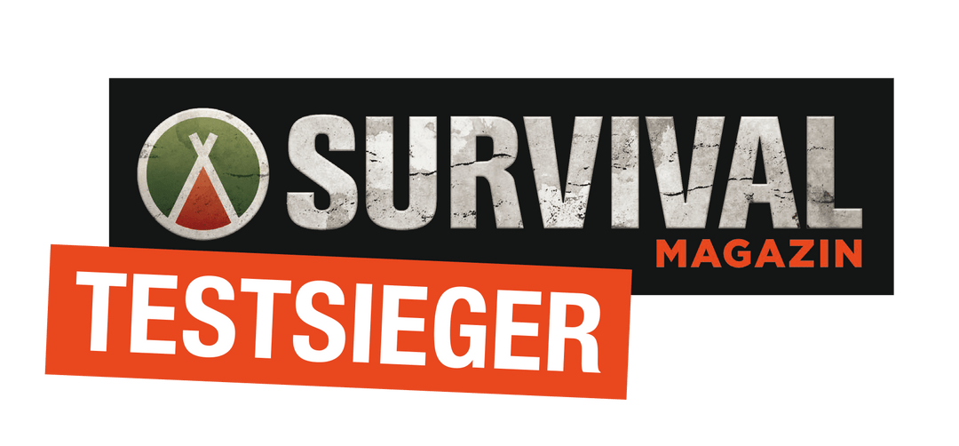 Testsieger Grüezi bag im Survival Magazin