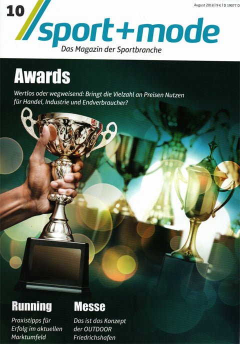 gruezi-bag-Awards-sport mode-Ausgabe August 2018