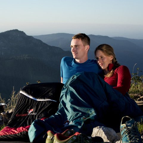 Sleeping bag for hiking
