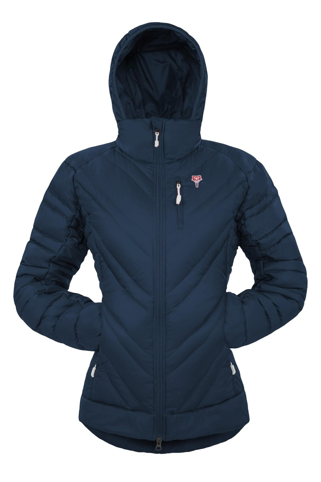 Gruezi Bag Faithful DownWool Jacket W Blue Ashes