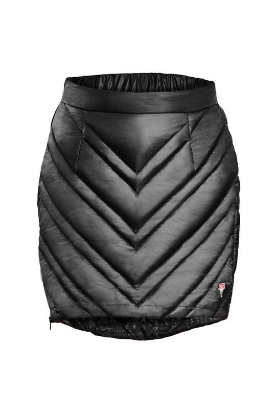 Grüezi bag DownWool Skirt - der modische Isolationsrock mit funktion