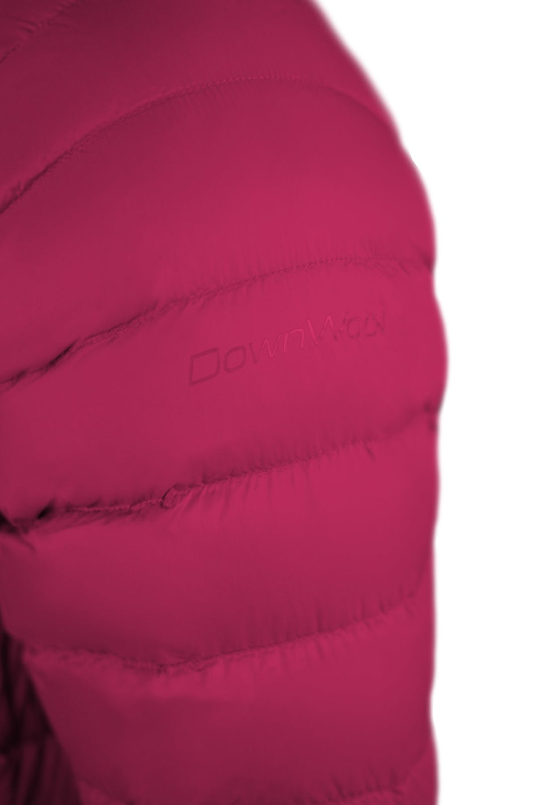 Kurtka Senseful DownWool 2.0 | Damska | Malinowy czerwony - torba Grüezi