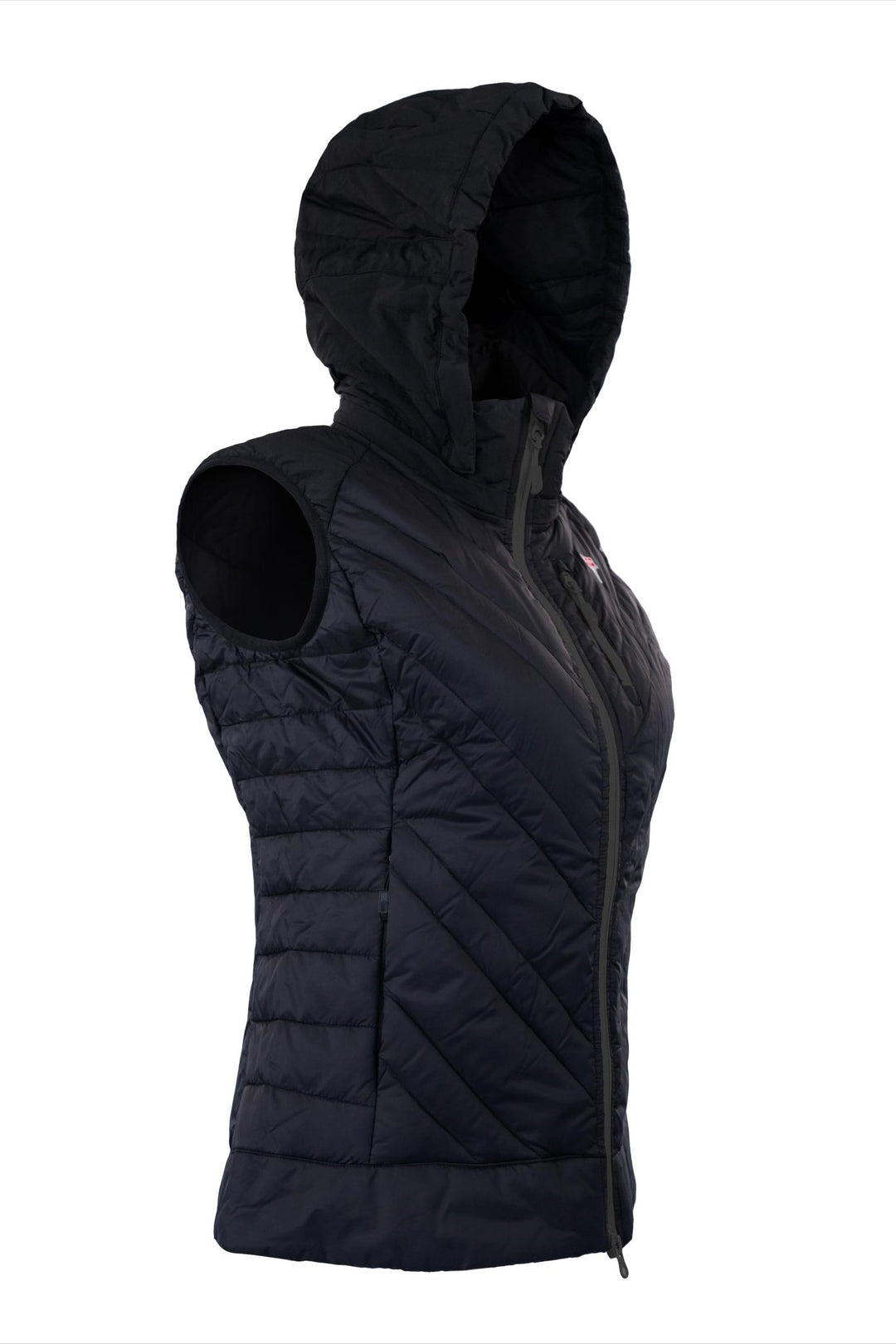 Lightful DonwWool vest black W Seite