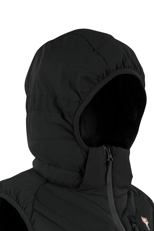 The Lightful DownWool Vest W Isolationsweste | BLACK