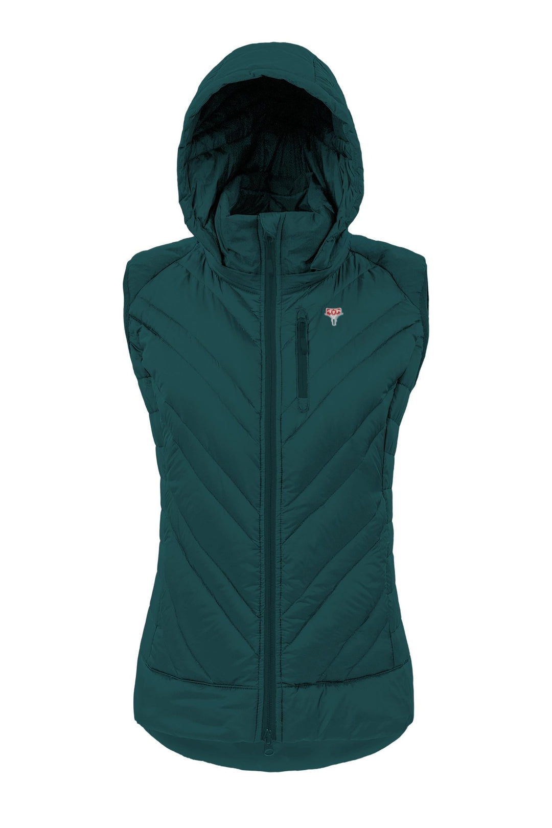 Lightful DownWool vest Ocean Green W 