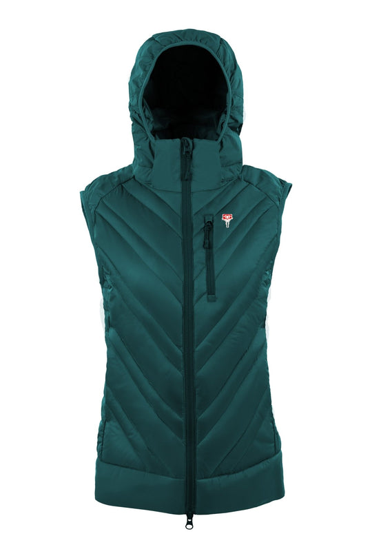 The Lightful DownWool Vest W Isolationsweste | OCEAN GREEN