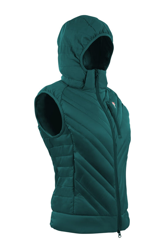 The Lightful DownWool Vest W Isolationsweste | OCEAN GREEN