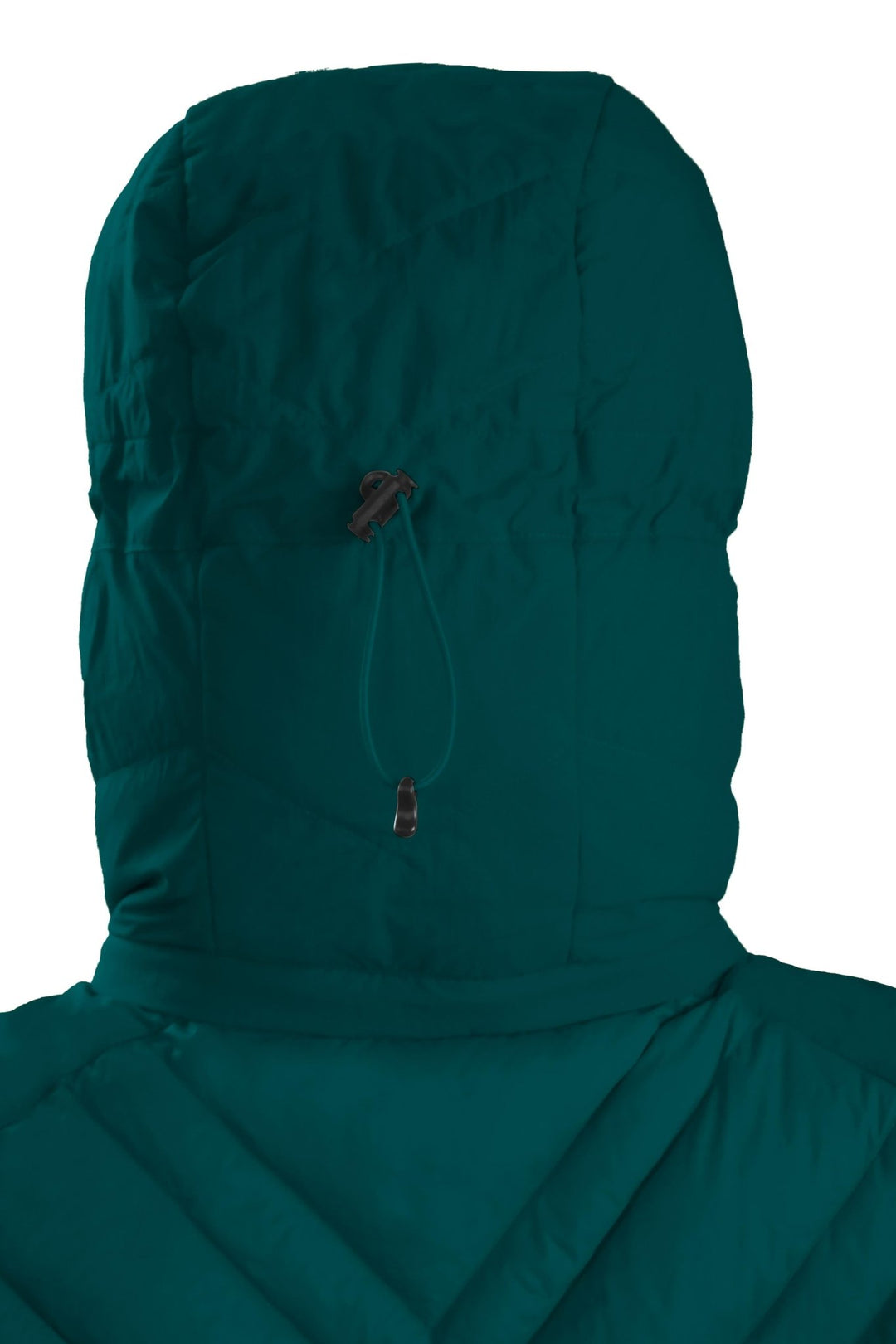Lightful DownWool vest Ocean Green W Verstellbare Kapuze