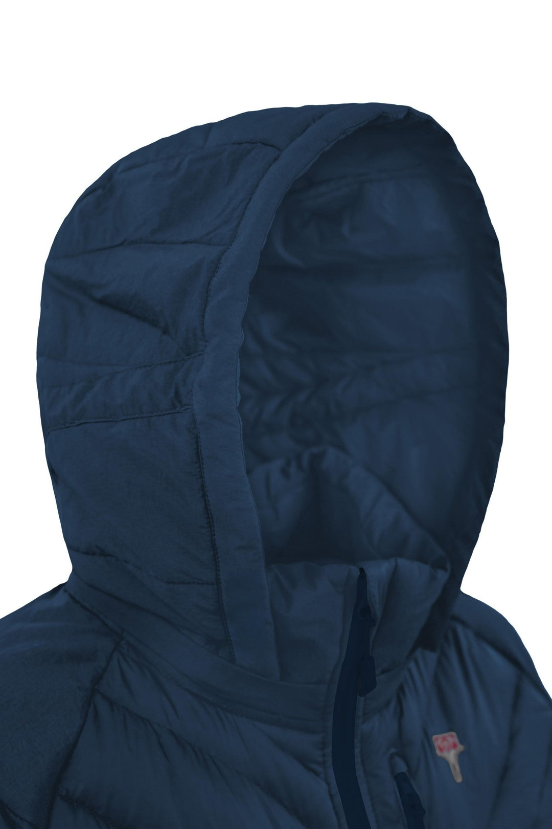Lightful DownWool Vest W Blue Ashes Kapuze