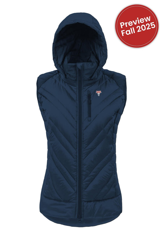 Lightful DownWool Vest W Blue Ashes Preview