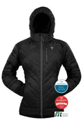 The Lightful DownWool Jacket W Isolationsjacke | BLACK