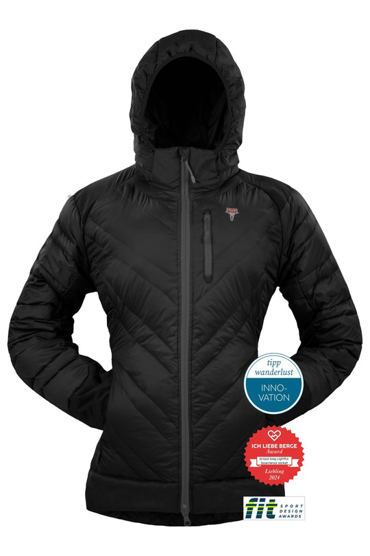 The Lightful DownWool Jacket W Isolationsjacke | BLACK
