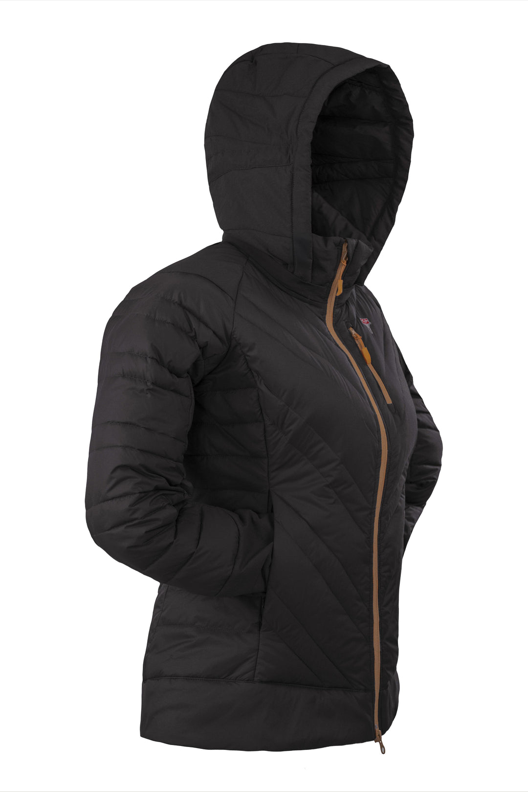 Lightful Downwool Jacke Schwarz Damen