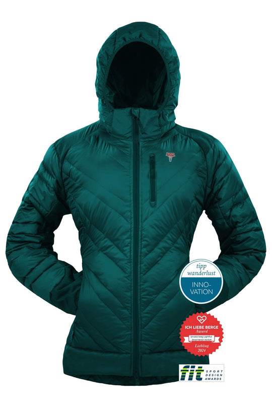 The Lightful DownWool Jacket W Isolationsjacke | OCEAN GREEN
