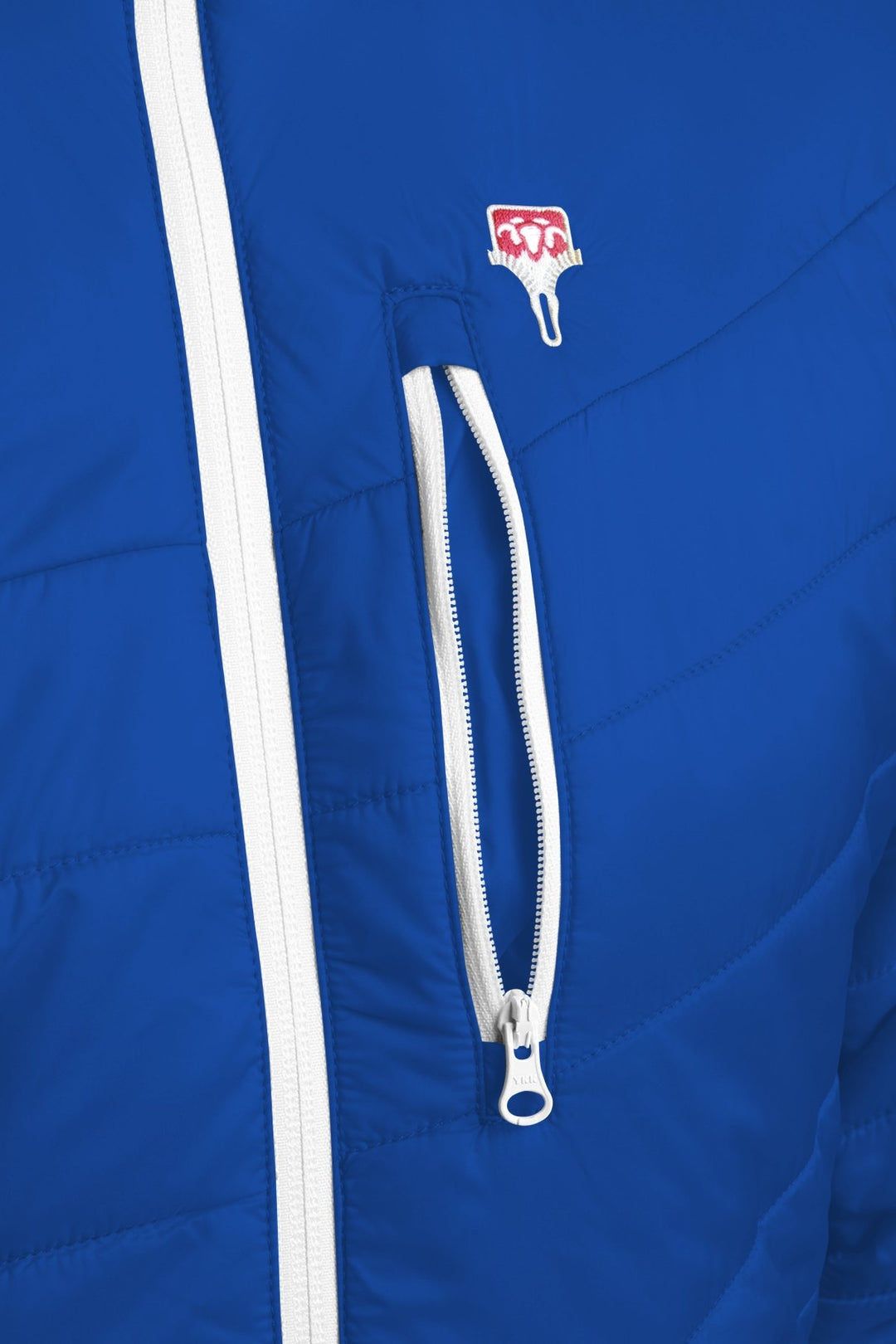 Refreshful SilkWool Jacket | Women´s | Skydiver Blue - Raspberry Red