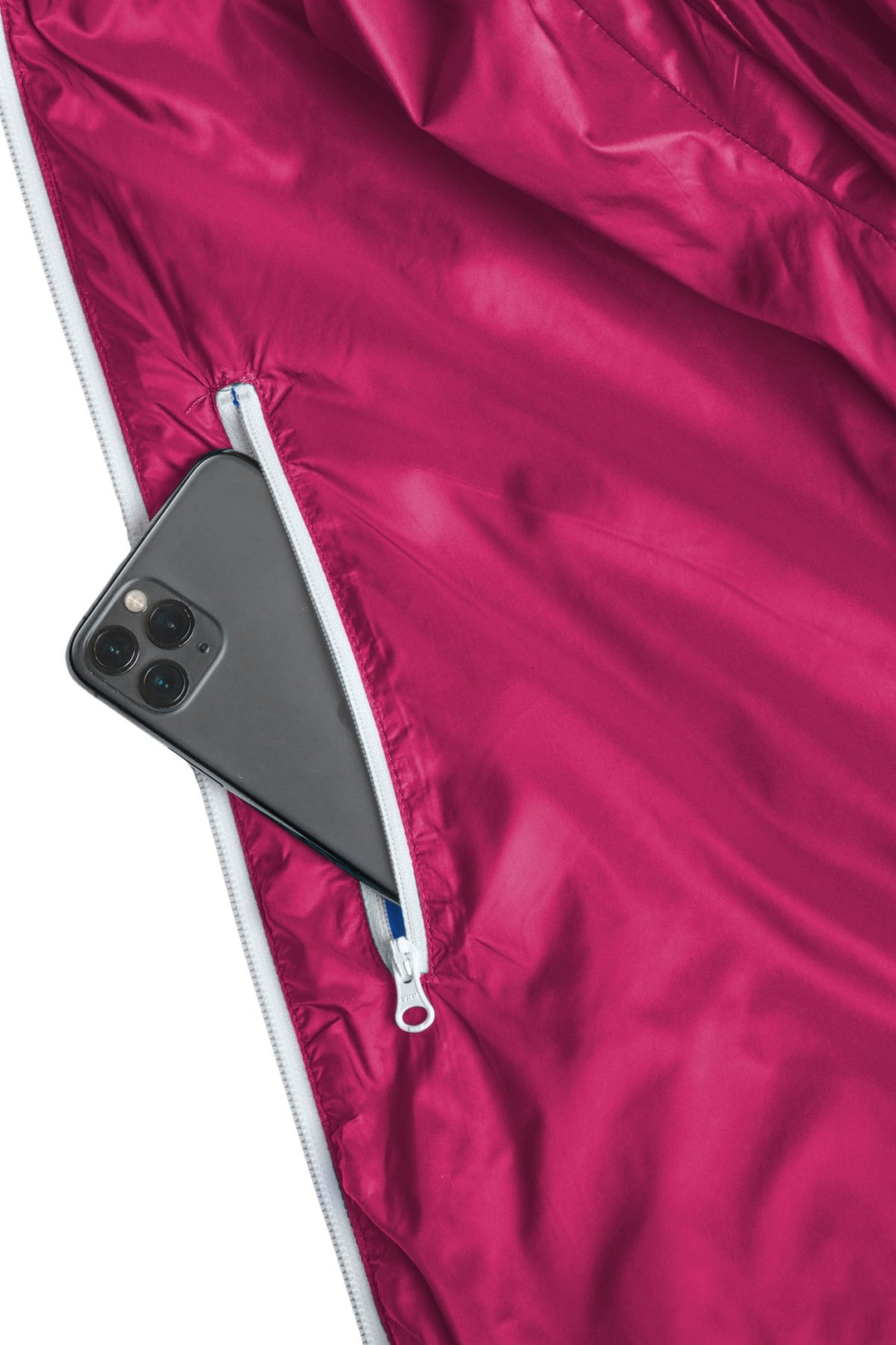 Refreshful SilkWool Jacket | Women´s | Skydiver Blue - Raspberry Red
