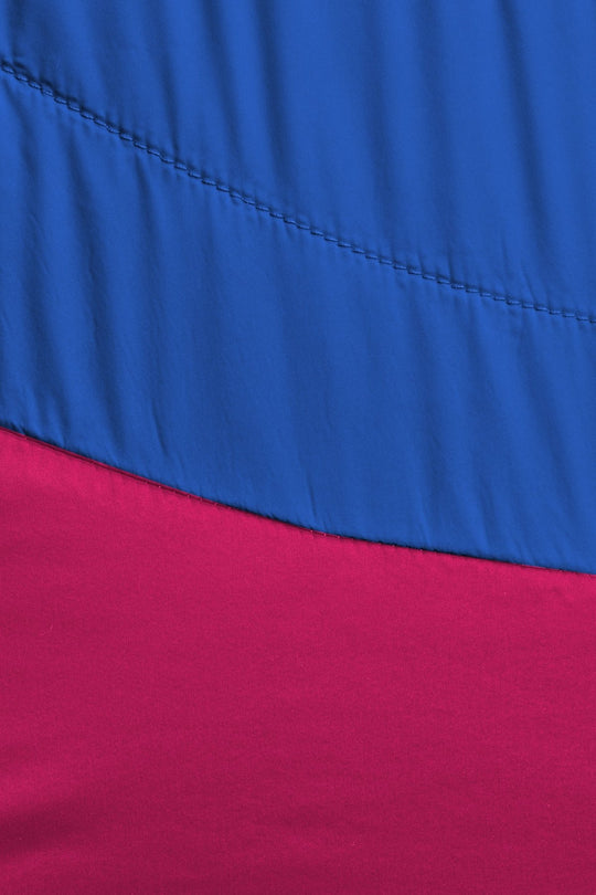 Refreshful SilkWool Jacket | Women´s | Skydiver Blue - Raspberry Red