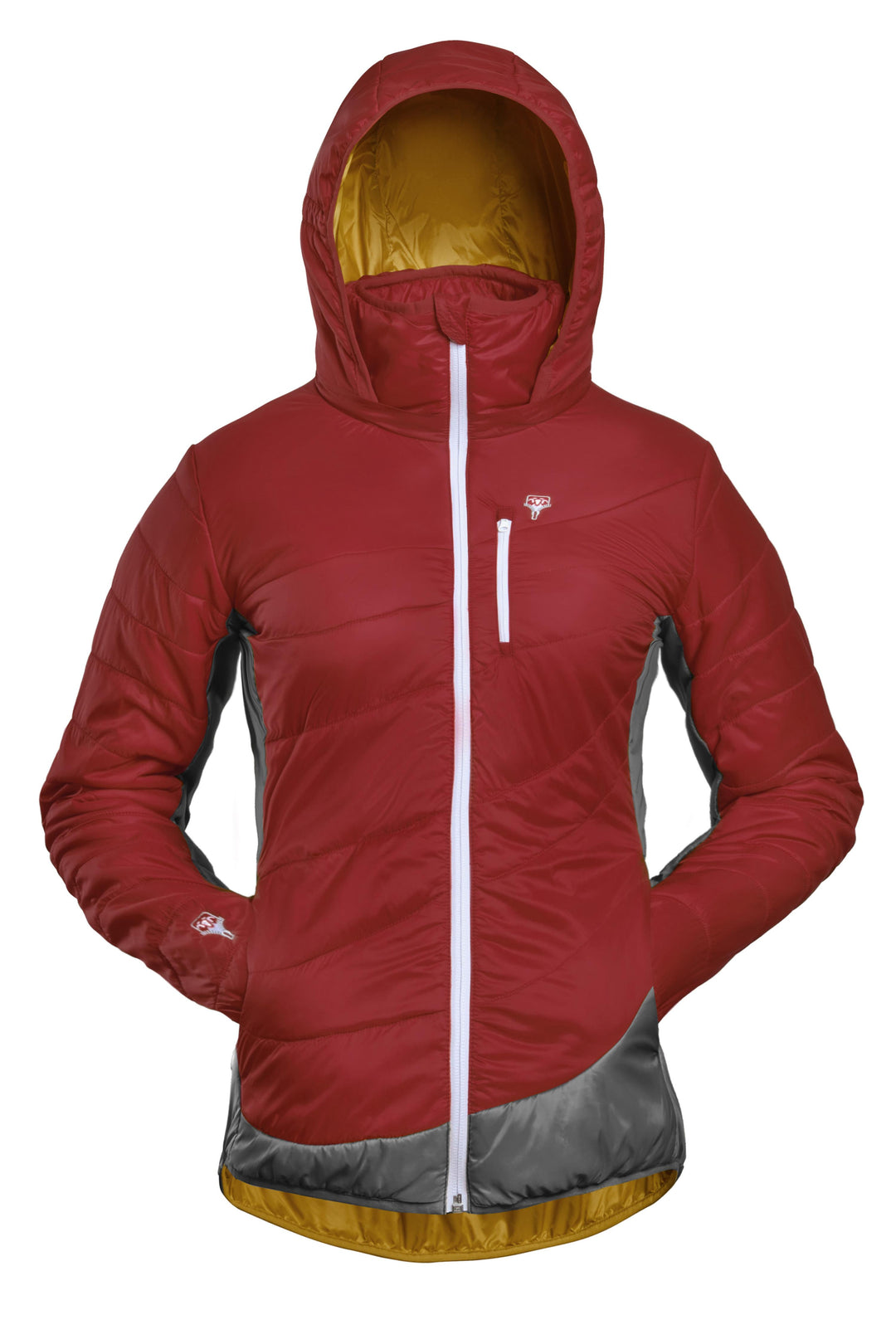 Refreshful Silkwool Jacke Rot Damen