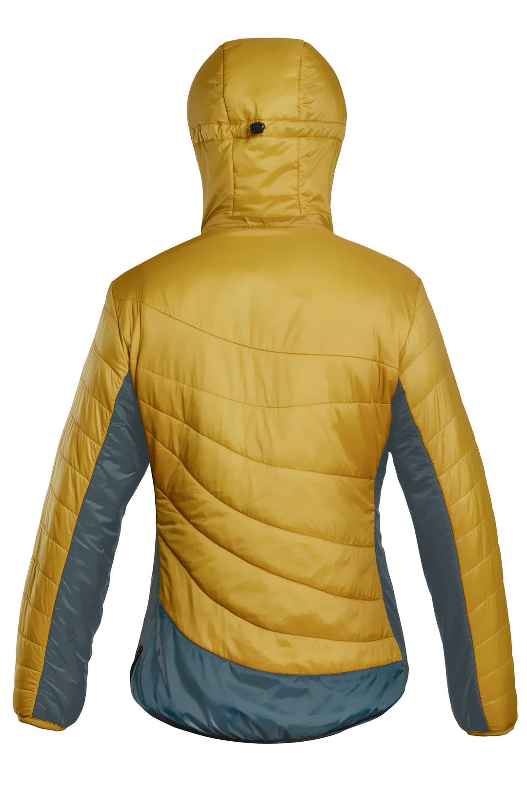 Refreshful Silkwool Jacket Damen Gelb  Rucken