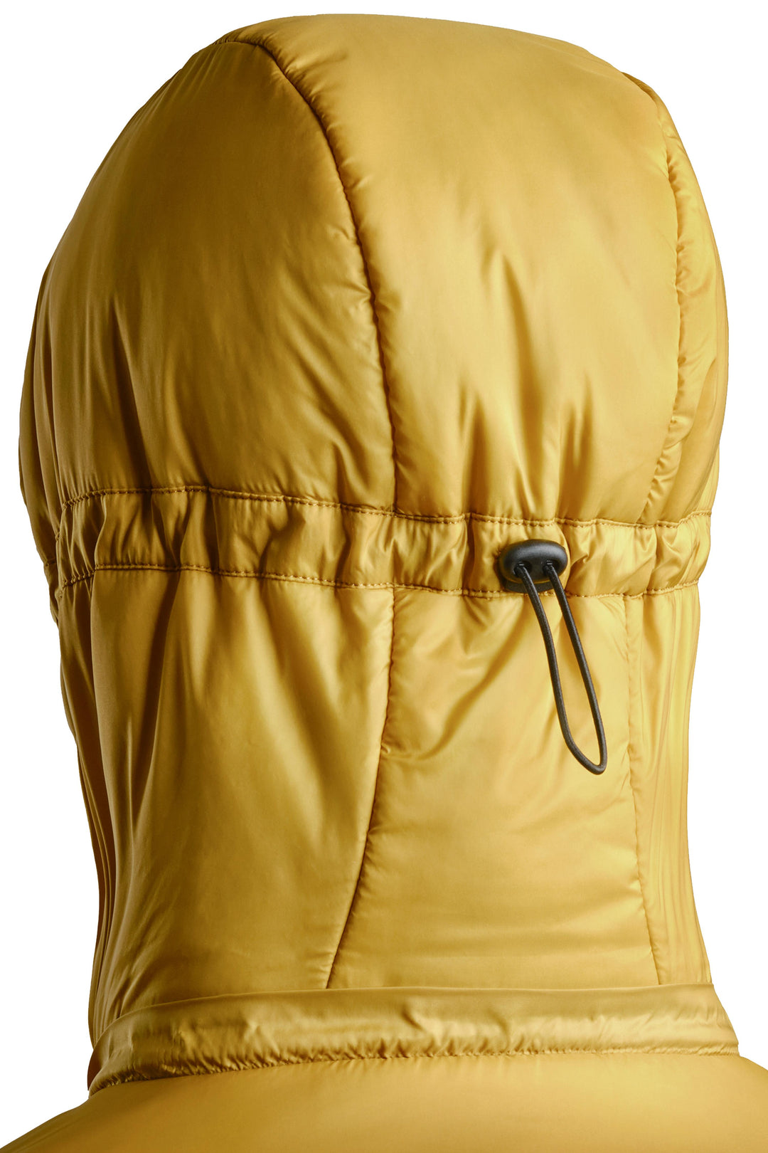 Refreshful Silkwool Jacket Damen Gelb  Verstellbare Kapuze